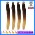 Best Quality Wholesale Human Hair Virgin Hair Remy Hair 24 Inch Pre Bonded I Tip Hair with Ombre Color